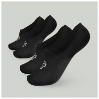 Ponožky No-show 2Pack Black - STRIX  