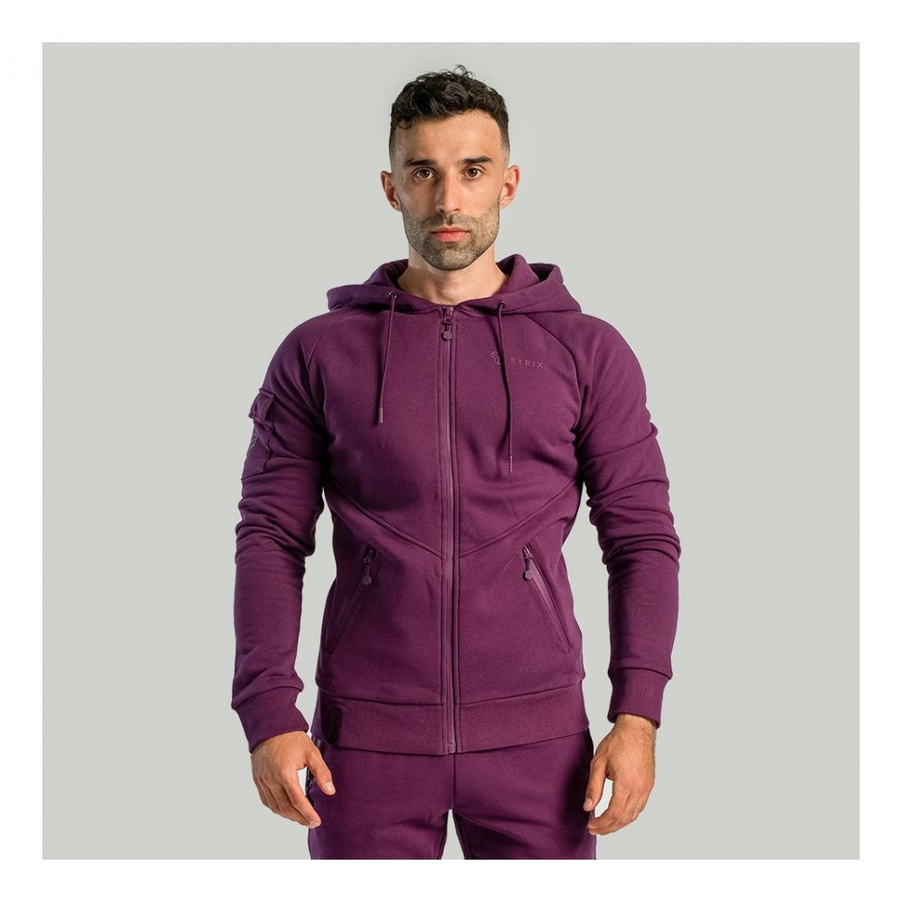 Mikina se zipem Nova Plum - STRIX 