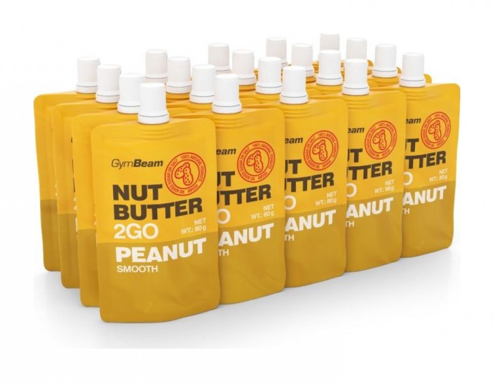 Arašídové máslo 2GO - arašídové máslo 20 x 80 g
