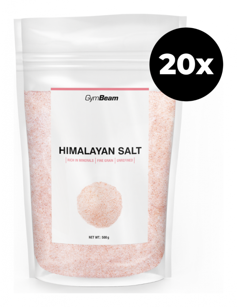 Růžová Himalájská sůl 500g - jemná 20 x 500 g