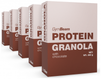 Proteinová granola s čokoládou 5 x 300 g 