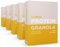 Proteinová granola s medem a mandlemi 5 x 300 g 