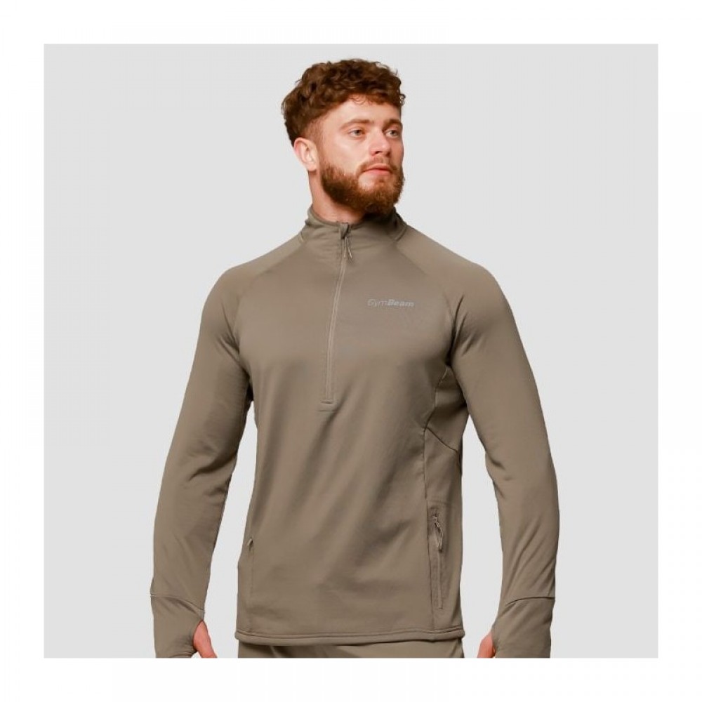 Běžecká mikina 1/2 Zip Pulse Vetiver 