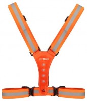 Reflexní běžecká vesta Orange  