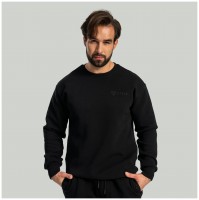 Mikina Relaxed Black - STRIX  