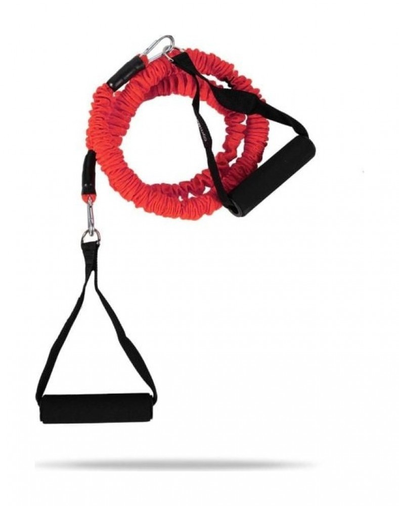 Posilovací expandér s úchyty 30 kg 