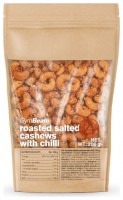Pražené solené kešu ořechy s chilli 200 g 