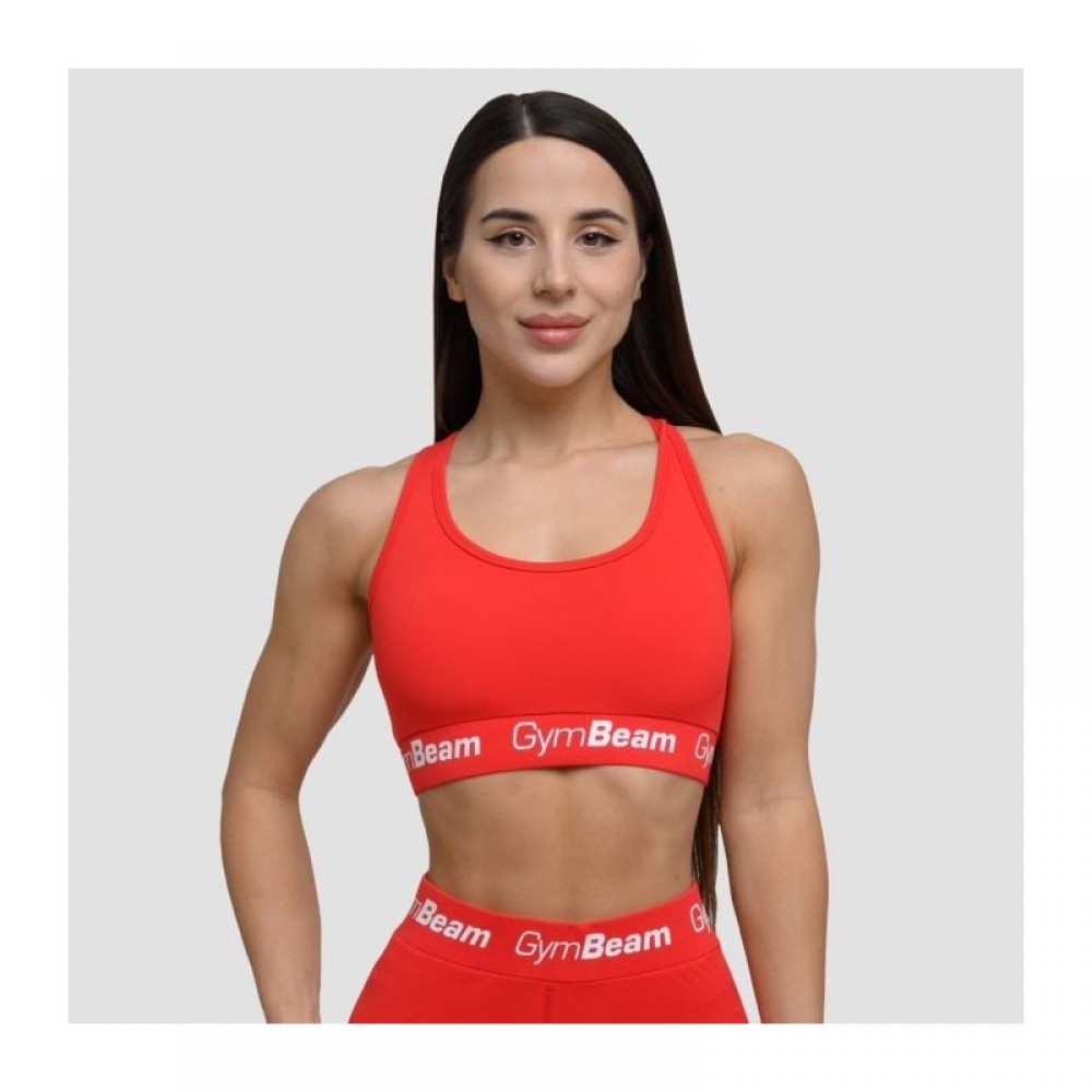 Sportovní podprsenka Simple Rouge Red 