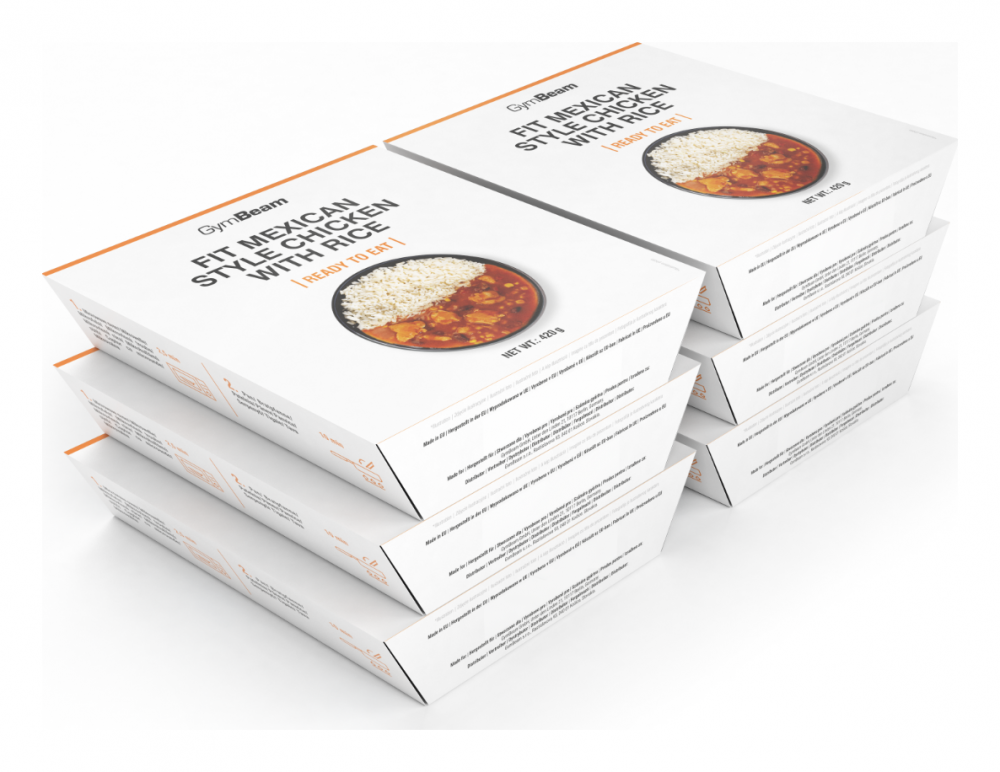 FIT Kuřecí s rýží na mexický způsob Ready to eat 6 x 420 g