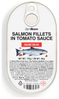 Lososové filety v rajčatové omáčce 170 g 