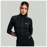 Dámský top Cropped Seamless Black - STRIX  