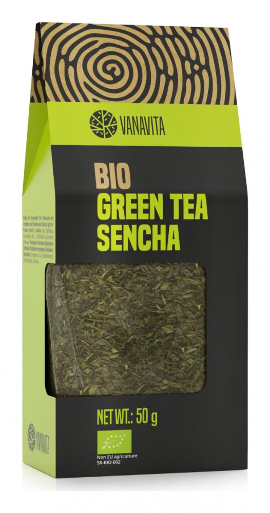BIO Zelený čaj - Sencha - VanaVita 50 g