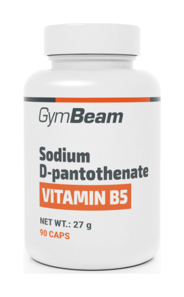 Vitamin B5 (Pantothenát sodný) 90 kaps.