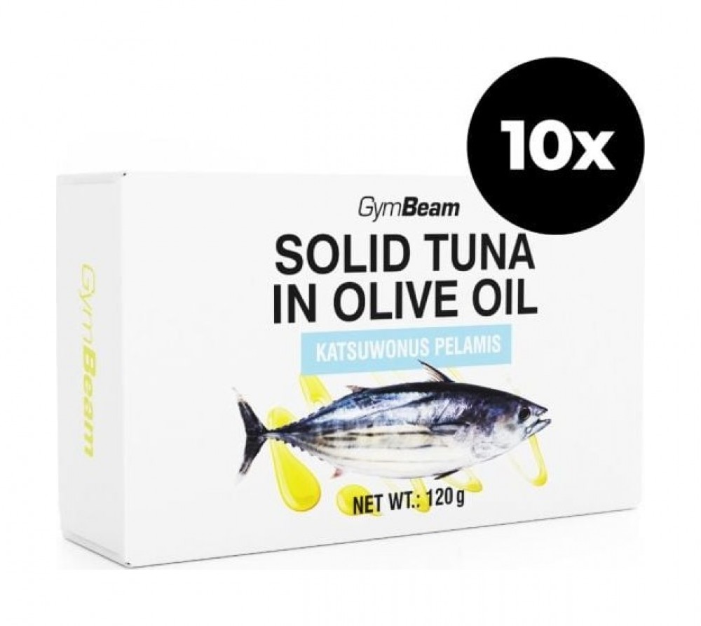 Tuňák v olivovém oleji 10 x 120 g
