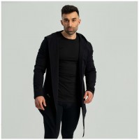 Kardigan Hoodie Black - STRIX  