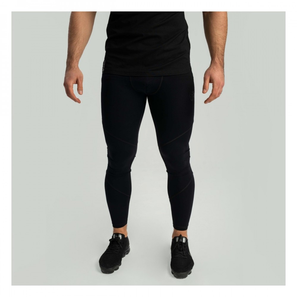 Pánské legíny Essential Black - STRIX 