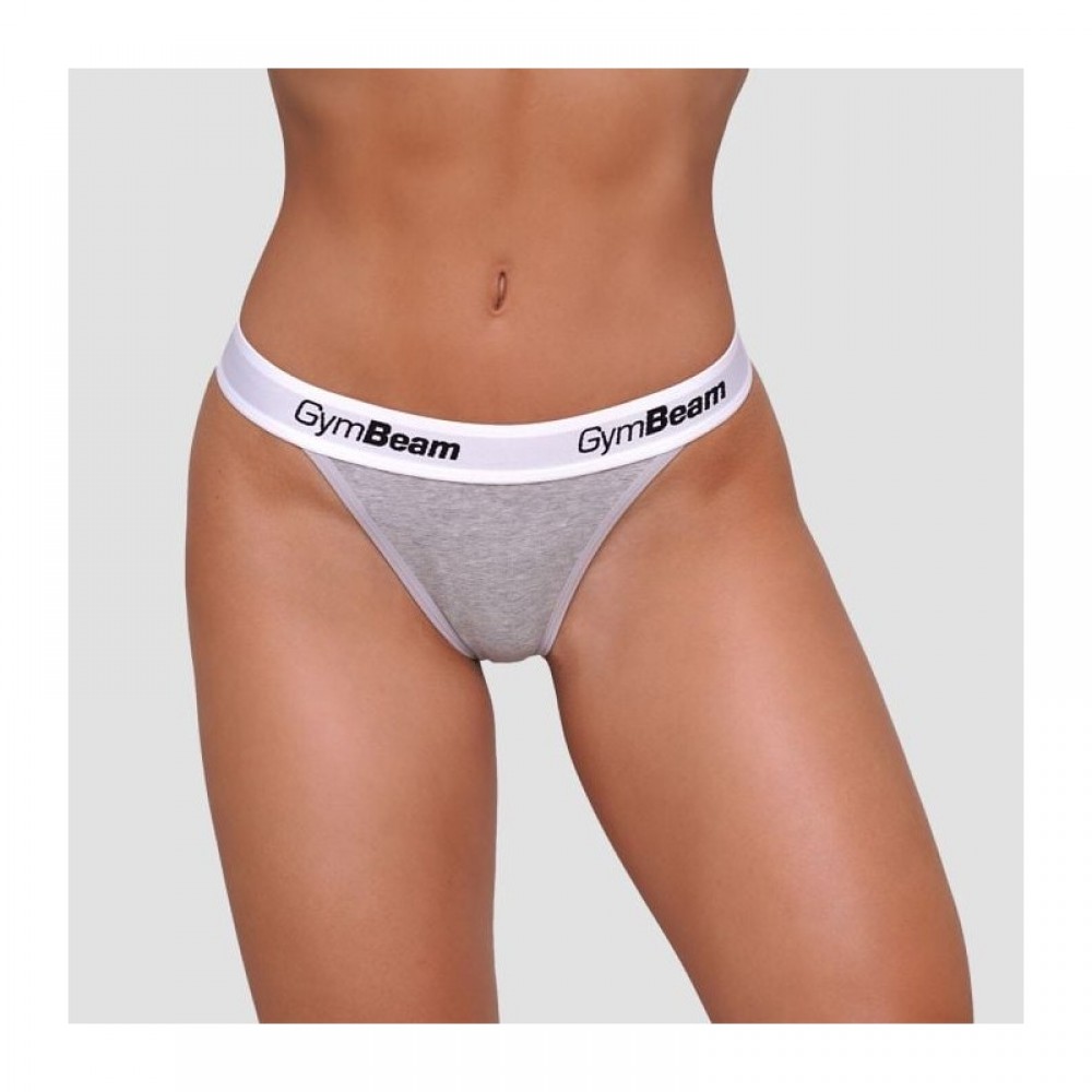 Kalhotky Tanga 3Pack Grey 