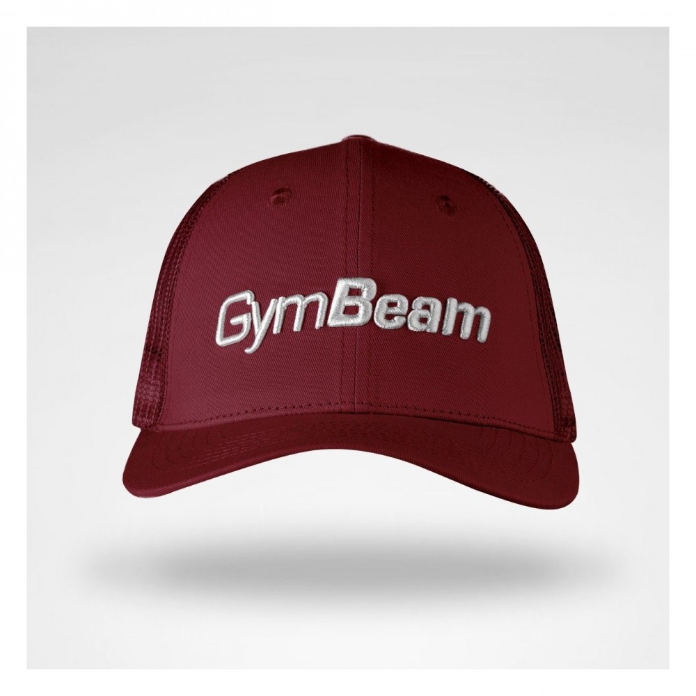 Kšiltovka Mesh Panel Cap Burgundy 