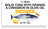 Tuňák v olivovém oleji s pomerančem a skořicí 120 g 