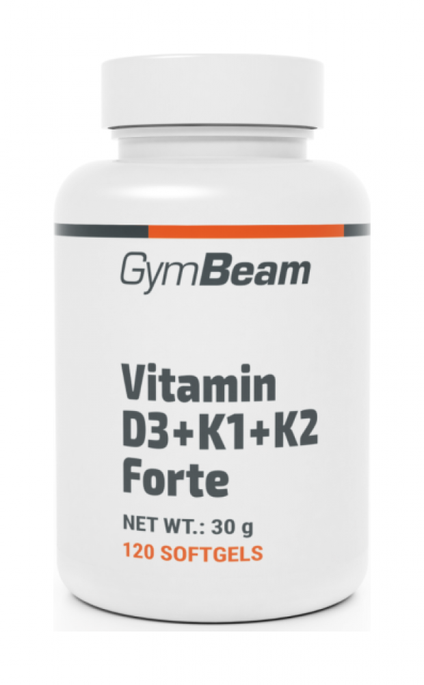 Vitamín D3+K1+K2 Forte 120 kaps.