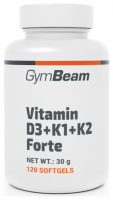 Vitamín D3+K1+K2 Forte 120 kaps. 