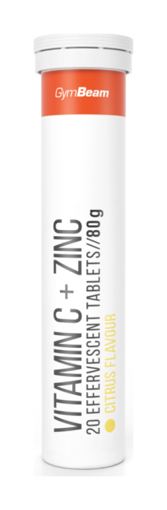 Vitamin C + zinek šumivé 20 tbl