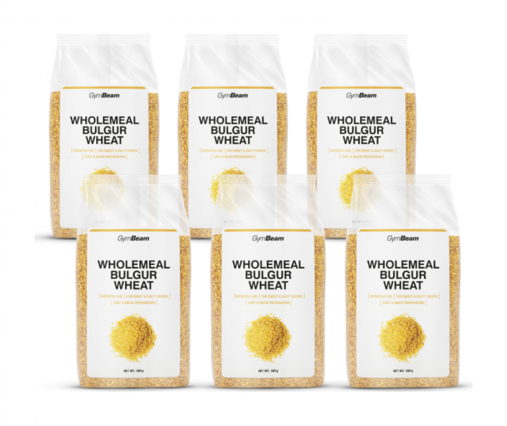 Celozrnný pšeničný bulgur 6 x 500 g