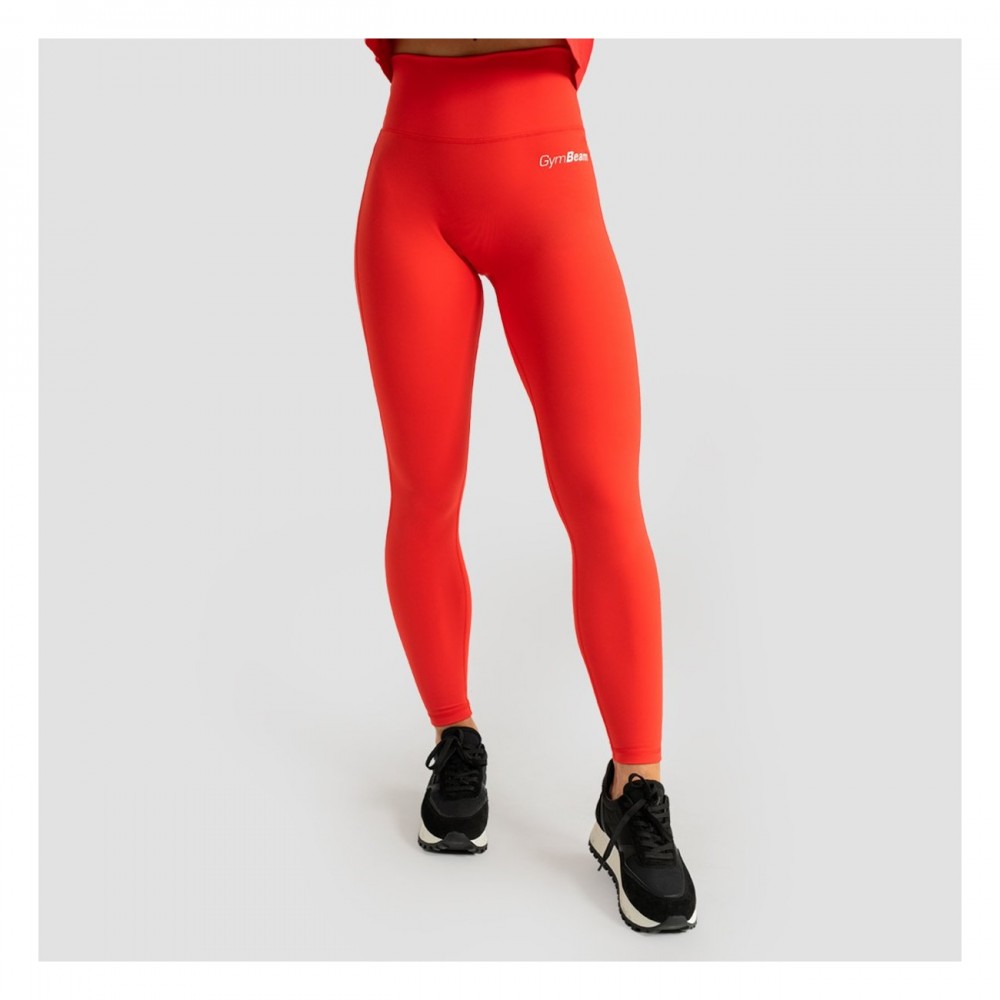 Dámské legíny Limitless s vysokým pasem Hot Red 