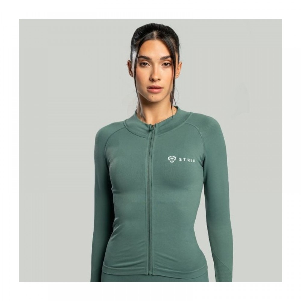 Dámský sportovní top Seamless Moss - STRIX 