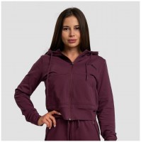 Dámská mikina Zip-up TRN Eggplant  