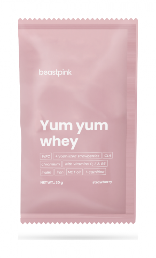 Vzorek proteinu Yum Yum Whey - BeastPink 30 g