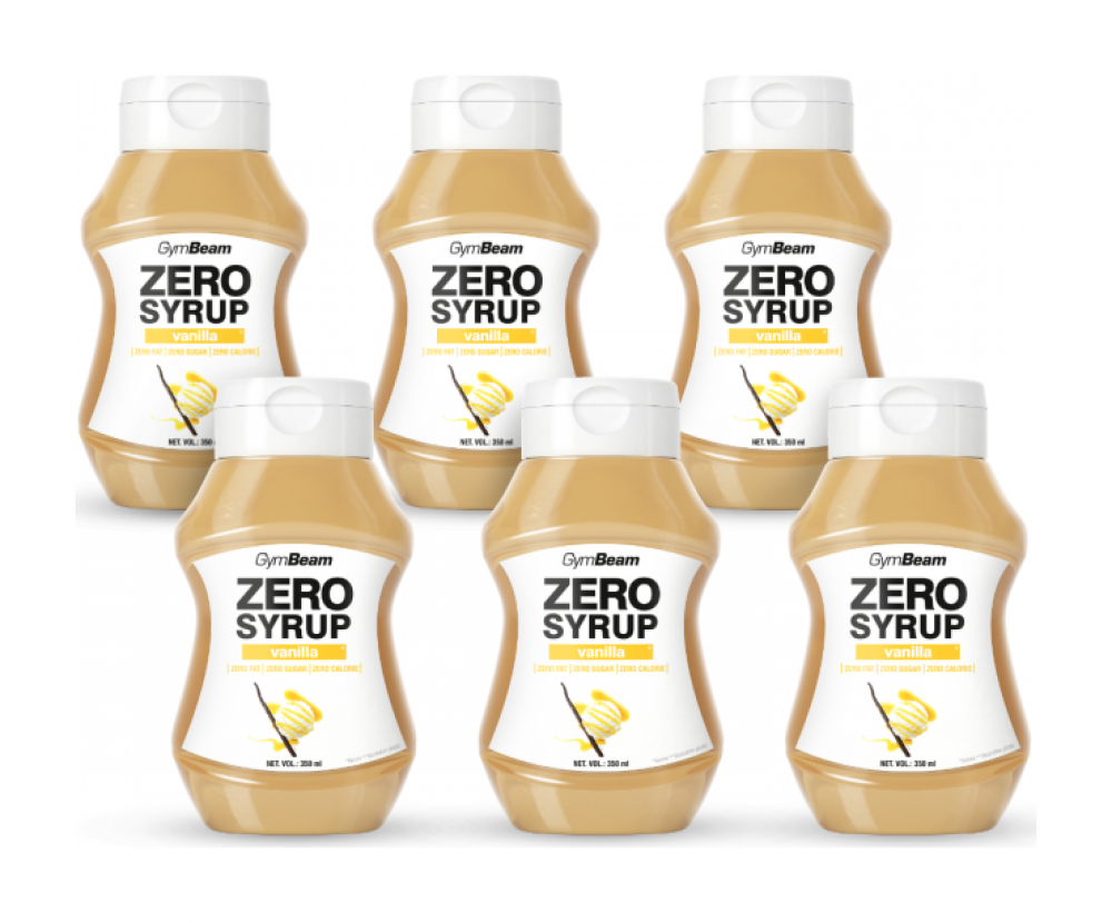 ZERO SIRUP vanilka 6 x 350 ml