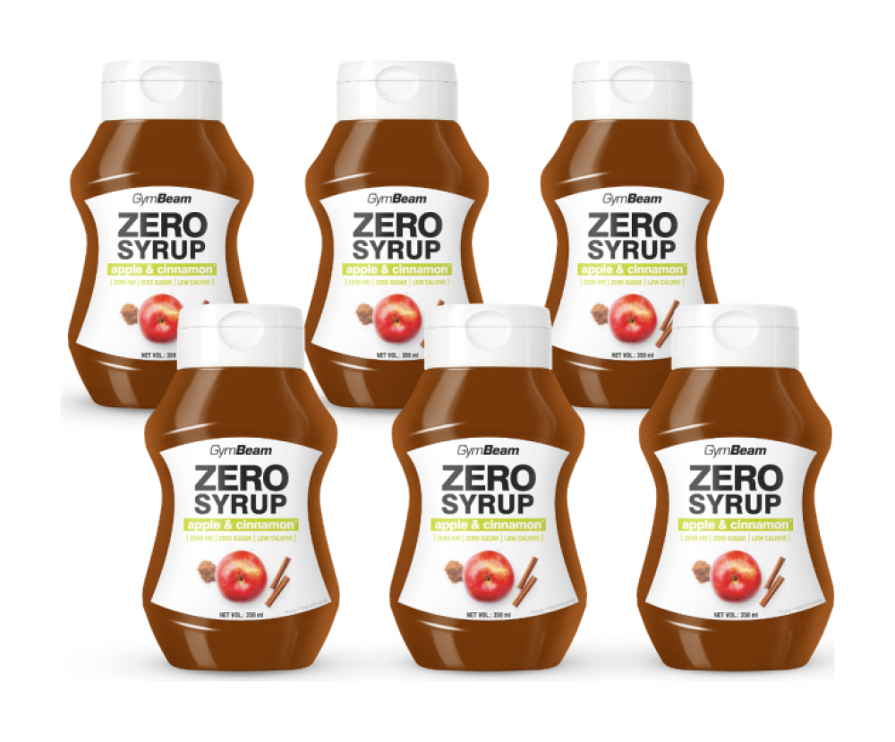 ZERO SIRUP Jablko & skořice 6 x 350 ml