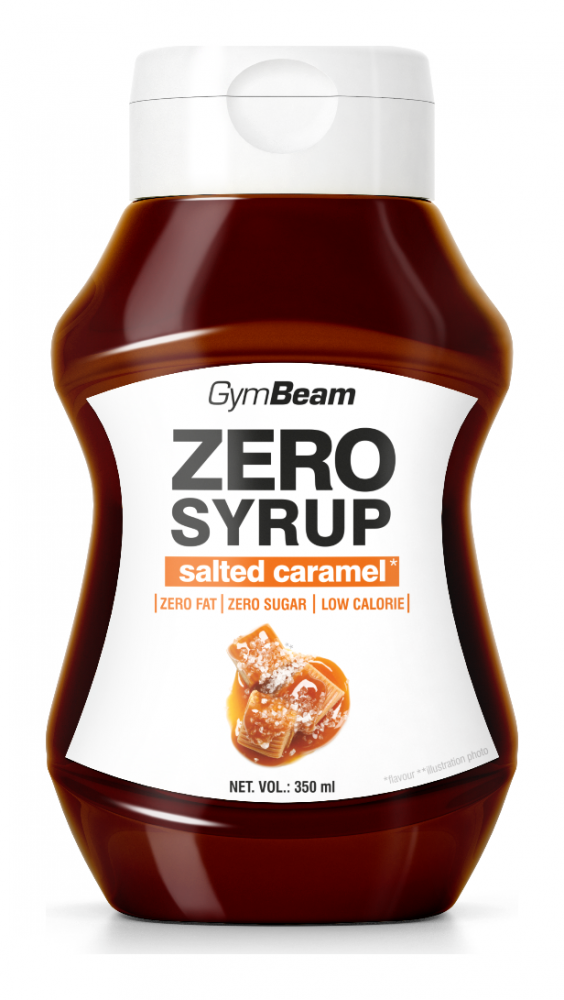 ZERO SIRUP slaný karamel 350 ml
